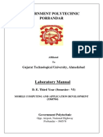 Government Polytechnic Porbandar Mobile Computing Lab Manual
