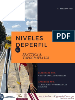 Niveles Deperfil: Practica 8. Topografia U.3