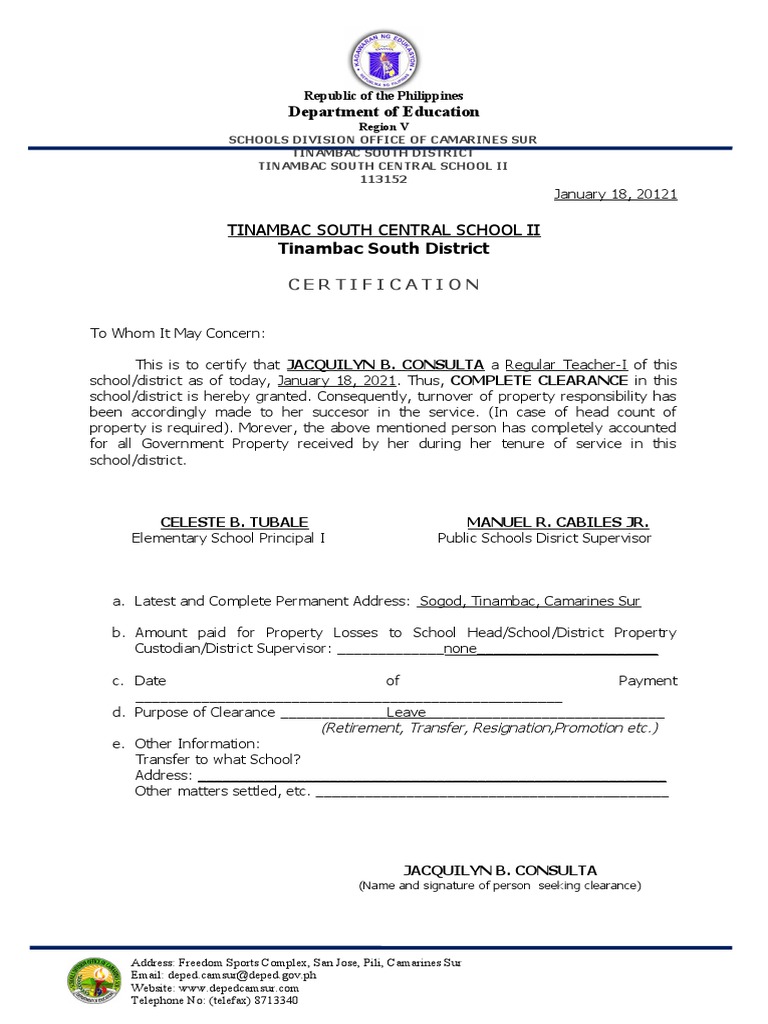 CLEARANCE PDF Government