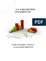 Tema 4: Parámetros Estadísticos: Ainhoa Romero Castillo Laura Marín Miravete