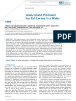 Collaborative Vision-Based Precision Monitoring of Tiny Eel Larvae in A Water Tank