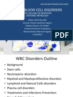 11-23-21 White Blood Cell Disorders