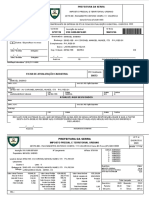 Comprovante de IPTU e atualização cadastral da Prefeitura da Serra