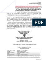 2018-00036 (A) - Formulacion de Acusacion. No Susceptible de Nulidad Ni Apelacion. Oportunidad para Pedir Aclaraciones o Correciones