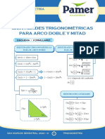 Identidades Trigonométricas para Arco Doble Y Mitad: Trigonometría