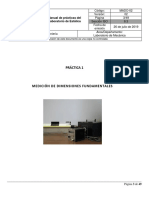 Práctica 1: Manual de Prácticas Del Laboratorio de Estática