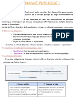 Résumé - Finance Publique Prof ERRAOUI