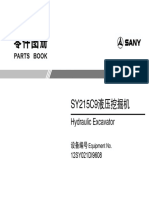 SY215 Parts Manual