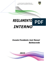 Extracto Reglamento Interno