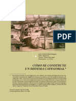 CONSTRUCCION DEL SISTEMA CATEGORIAL