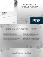 Contrato de Troca E Permuta: Direito Civil Professora Camila Oliveira Bezerra Rigelly Pereira Araujo Ra 130518120456