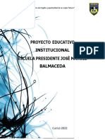 Proyecto Educativo 2735