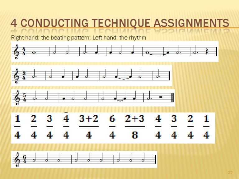Conducting Technique Lesson 3B | PDF