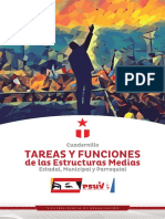 Cuadernillo Estadal, Municipal y Parroquial TAREAS Y FUNCIONES de Las Estructuras Medias-Carpeta Fidel Ernesto Vasquez