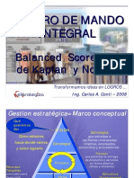 Balanced Scorecard Estrategiza 2008