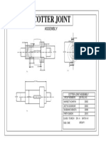 Cotter Joint Assembly