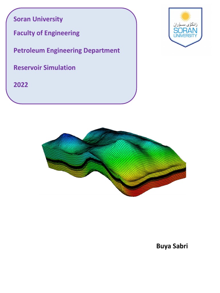 Reservoir Simulation of a Multilayered Oil Reservoir with Water