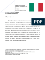 Italy UNHRC Position Paper