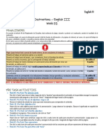 Week 02 - Indicaciones en Español para El Alumno - Inglés 3