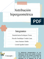 Distribución Hipergeometrica