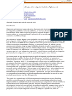 Muela-Meza, Zapopan Martín. (2006). Una introducción a las metodologías de investigación cualitativa aplicadas a la bibliotecología. Bibliodocencia  Revista de Profesores de Bibliotecología, 2(12), 4-12