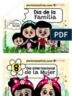 Efemerides y Banner Marzo