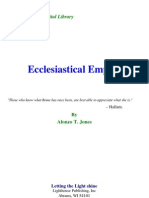 A. T. Jones - Ecclasiastical Empire