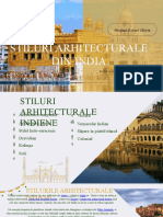 Stiluri Arhitecturale Din India: Student:Rotari Olivia