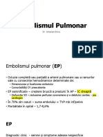 Embolismul Pulmonar: Dr. Octavian Enciu