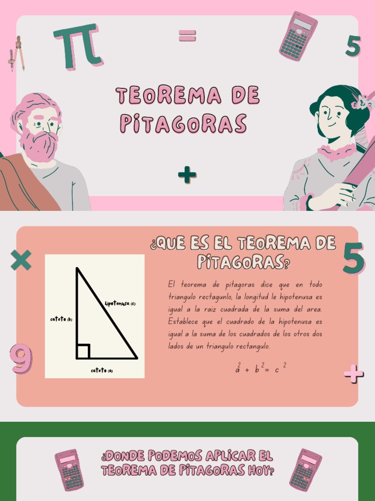 Teorema de Pitagoras | PDF