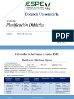 Planificacion Didactica - Ejemplo