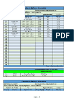 Cálculo de Esforço Mecânico