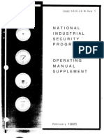 National Industrial Security Program: Operating Manual Supplement