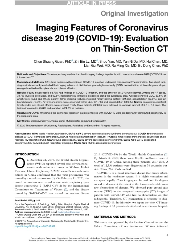 Imagen Tac PDF Lung Medical Specialties