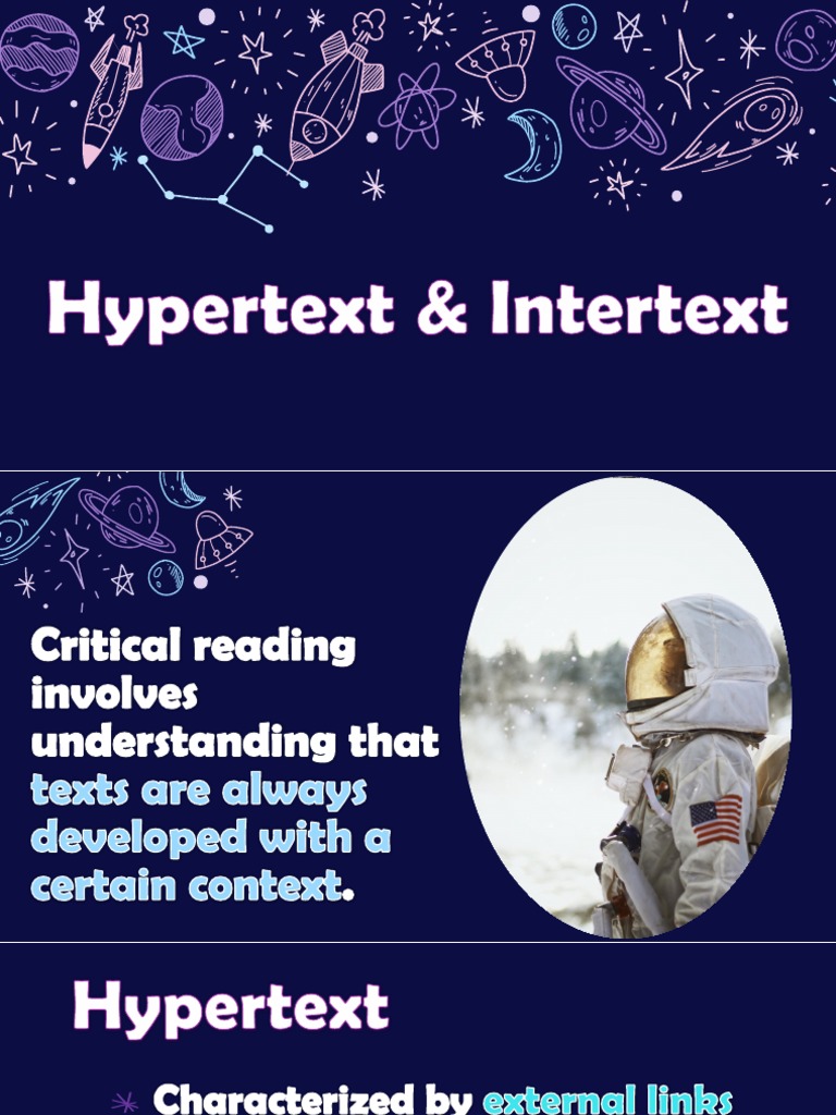 Hypertext and Intertext PDF