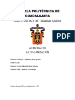 Actividad10 - LA ORGANIZACIÓN - Gutiérrez - Castellanos - 12112021