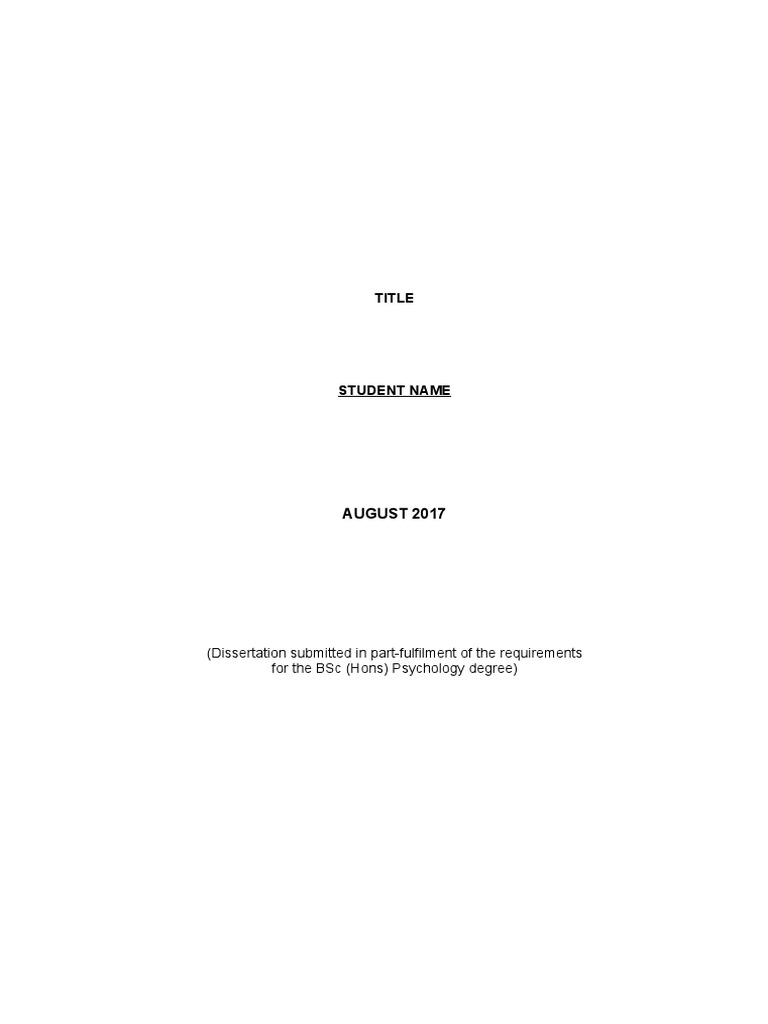 Sample Dissertation PDF Empathy Altruism