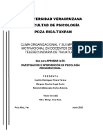 Universidad Veracruzana Facultad de Psicología Poza Rica-Tuxpan