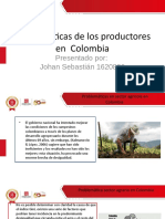 Problematicas Sectoar Agrario en Colombia