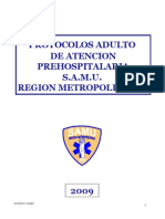 PROTOCOLOS Adulto SAMU METROPOLITANO AGEDOC 