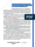 Orientações para situações de agitação e agressividade na escola