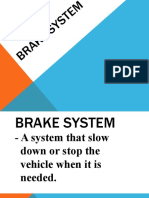 Brake System POWER POINT