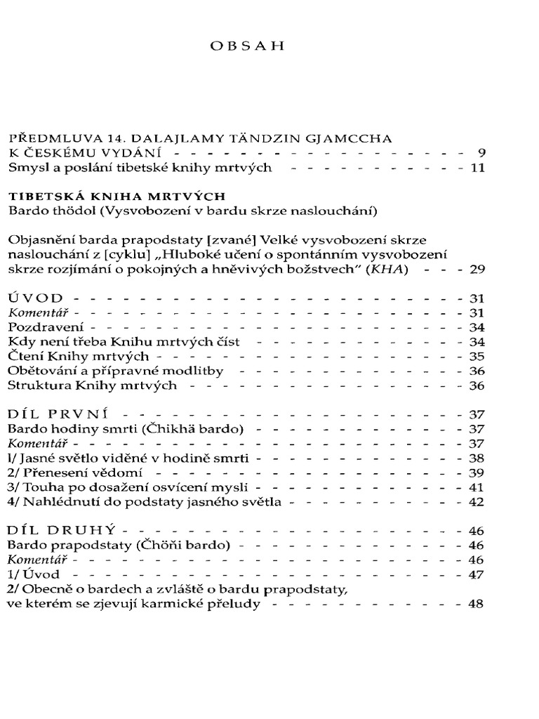 Tibetska Kniha Mrtvych | PDF