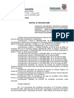 EDITAL #065/2023-GRE: Gabinete Da Reitoria
