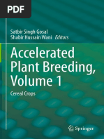 Technologies in Plant Biotechnology and Breeding of Field Crops