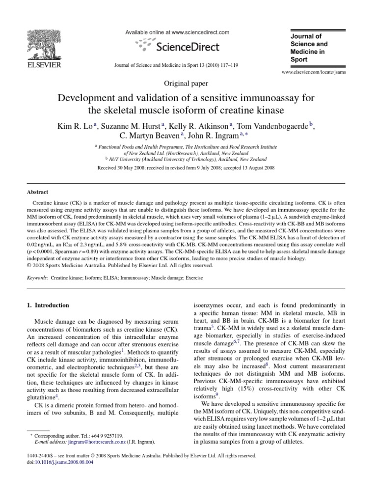 Development and Validation of A Sensitive Immunoassay | PDF | Elisa ...