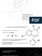 Intoxicația Acută Cu Benzodiazepine: AMG II Seria A Grupa 9-Ghiorghiu Mădălina Ștefania