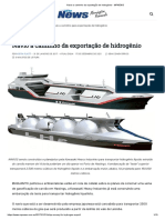 Navio A Caminho Da Exportação de Hidrogênio: Últimas Notícias