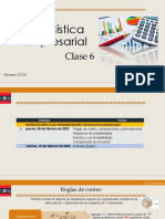 Estadística Empresarial: Clase 6