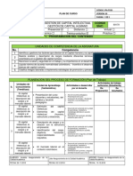 Plan de Curso Gestión CI